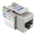 [AW110NXT11] Nexxt - Conector Jack Coupler RJ-45 Tipo 110 Categoria 5E Gris [Unidad]