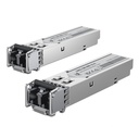 [UACC-OM-MM-1G-D-2] Ubiquiti - UFiber Módulo SFP Transceptor MiniGibic MultiModo 1.25Gbps Hasta 550 Metros Conectores LC [2-Pack]