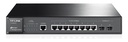 [TL-SG3210] TP-Link - Switch Administrable L2 de 8 Puertos Gigabit con 2 Ranuras SFP JetStream