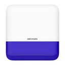 [DS-PS1-E-WB/Blue] Hikvision - Sirena Inalámbrica con Estrobo Azul para Exterior 110 dB AXPRO