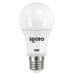 [IG-BL9W] Igoto - Bombillo LED Bulbo 9W 6500K Luz Fria Rosca E27