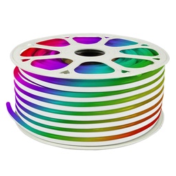 [CLNEO-50M-RGB] Lucerna - Bobina Cinta LED Neon RGB Multicolor [50 Metros] + 10 Conectores