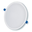 [412HL-6.5K] Lucerna - Lampara Panel HighLumen LED 12W 4" 6500K Luz Fria Redonda Empotrar 1080lm