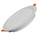 [615CL-6.5K] Lucerna - Lampara Panel Driver/Integrado LED Compact Lumen 15W 6" 6500K Luz Fria Redonda Empotrar 1275lm