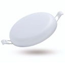 [DL-036-CCT] DuraLED - Lampara Panel LED 24W CCT 3en1 3000K-4500K-6500K Redonda Empotrar Infinity [Sin borde]