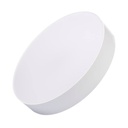 [S-606B-M] Lucerna - Lampara de Techo Plafon Decorativo Moon White 32W [400mmx70mm] C/Control Dimerizable 3K-4K-6K Superficial