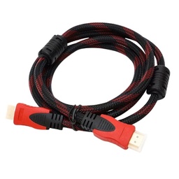 [CAB012] Cable HDMI Macho Doble HD Nylon [5 Metros]