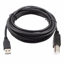 [CAB126] Cable USB Impresora AM-BM [5 Metros]