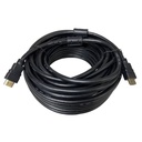 [STC-HDMI20M] STC- Cable HDMI Macho Doble HD Goma Negro [20 Metros]