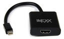 [IME-19867] Imexx - Convertidor de Video Mini DisplayPort Macho a HDMI Hembra