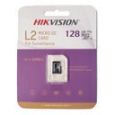 [HS-TF-L2/128G] Hikvision - Memoria Micro SDHC para Videovigilancia 128GB 92MB/s Clase 10 Hikstorage