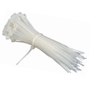 [WP-TW3.6-20WHITE] Wireplus - Tirrap 20Cm 3.6mm Blanco [100 Unidades]