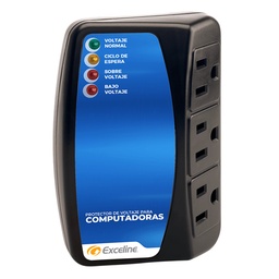 [GSM-PC120] Exceline - Protector de Computadoras 110V [Enchufable]