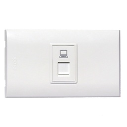 [B408-W] Igoto - Toma de Red RJ45 Serie B [Blanco]