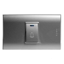 [B5401-S] Igoto - Interruptor Timbre Serie B [Plata]