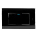 [B512-B] Igoto - Interruptor Simple Largo Serie B [Negro]