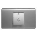 [A2091-S] Igoto - Interruptor Timbre Serie A [Plata]