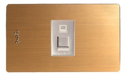 [X408] Igoto - Toma de Red RJ45 Serie X Bronce