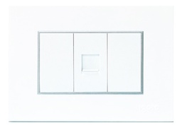 [Z402-W] Igoto - Toma Telefonica Serie Z [Blanco]