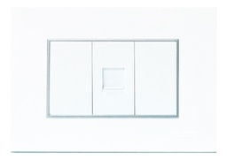 [Z408-W] Igoto - Toma de Red RJ45 Serie Z [Blanco]