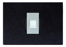 [Z408-B] Igoto - Toma de Red RJ45 Serie Z [Negro]
