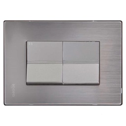 [I514] Igoto - Interruptor Doble Largo Serie Inox