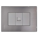 [I402] Igoto - Toma Telefonica Serie Inox