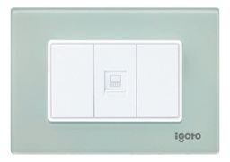 [Z408-A] Igoto - Toma de Red RJ45 Serie Z [Acrilico]