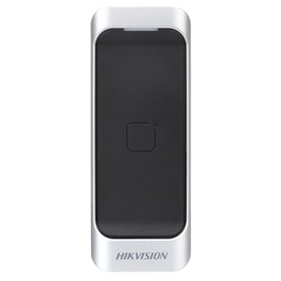 [DS-K1107AE] Hikvision - Lector de tarjetas EM [Frecuencia: 125 KHz] Protocolo RS-485, OSDP y Wiegand [W26/W34]