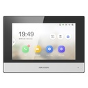 [DS-KH6320-WTE1] Hikvision - Monitor IP WiFi Touch Screen 7" para Videoportero IP POE Estándar Apertura Remota