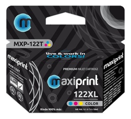 [122XL-COLOR] Maxiprint - Cartucho Tinta Color 122XL