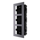 [DS-KD-ACF3] Hikvision - Soporte Para Embutir 3 Módulos Video Porteros