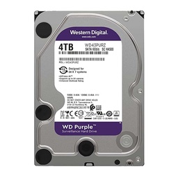 [WD43PURZ] Western Digital - Disco Duro Interno Purple 4TB 5400 rpm Cache 256Mb 3.5" Videovigilancia
