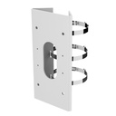 [DS-1475ZJ-SUS] Hikvision - Montaje para Poste de Cámaras Domo/Bullet DS-2CD27XX / DS-2CD26XX