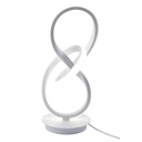 [S-01M1-B] Lucerna - Lampara de Mesa Decorativa Infinix 14W Blanca [130mmx300mm] C/Switch 3 tonos 3K-4K-6K 