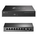 [NVR1008H + TL-SF1009P] Vigi By TP-Link - Combo VIGI NVR 4K 8 Canales  + Switch 9 Puertos 10/100 Mbps 8Puertos PoE+