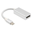 [ADA100] Adaptador USB-C a Displayport-H