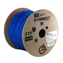 [ATB-CFC6INDCOP1] Beconnect - Cable FTP Apantallado Indoor Categoria 6 100% cobre [Bobina 100 Metros]