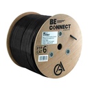 [ATB-CFC6OUTCCA3] Beconnect - Cable FTP Apantallado Outdoor Categoria 6 CCA Doble chaqueta [Bobina 305 Metros]