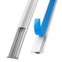 [ATY-CAP258] Beconnect - Canaleta PVC de Piso con Pegamento 25x8x2000 [Unidad]