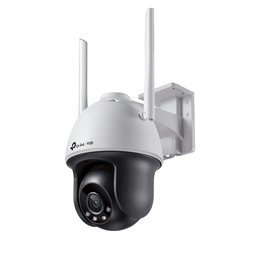 [C540-W-4] Vigi by TP-Link - Cámara IP PT Alta Definición [4Mp] Full Color con Audio y 12V IP66 [Lente 4mm]