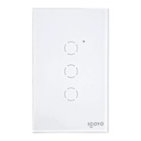 [ITWF-516] Igoto - Interruptor WIFI Triple [Blanco]