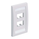[CFPE4WHY] Panduit - FacePlate Mini-Com  4 Toma Blanco [Unidad]