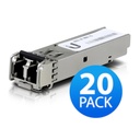 [UACC-OM-MM-1G-D-20] Ubiquiti - UFiber Módulo SFP Transceptor MiniGibic MultiModo 1.25 Gbps Distancia 550m Conectores LC [20-Pack]