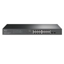 [TL-SG2218P] TP-Link - Switch Inteligente Gigabit JetStream de 18 Puertos con PoE+ de 16 Puertos