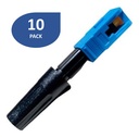 [WPF-CON-SCUPC-10UND] Wireplus - Conector de Fibra Optica FTTH SC-UPC Azul [10 Unidades]
