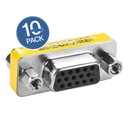 Union VGA-H Doble 15PIN [10 Unidades]