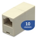 [WP-PU-RJ45-10UND] Wireplus - Puente Union RJ-45 H/H [10 Unidades]
