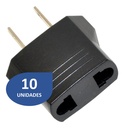 [ADA033-10] Adaptador Europeo a Americano [10 Unidades]