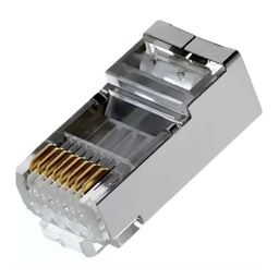 [ACC-CON-RJ45CAT5-B-1] Wireplus - Conector RJ45 CAT5e (Categoria 5e) Blindado [Unidad]